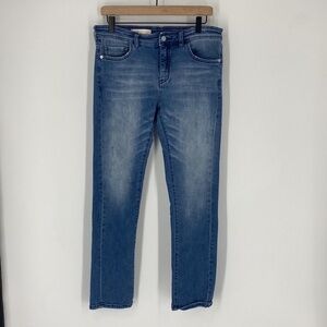 Anthropologie Pilcro Washed Ankle Cropped Denim Jeans